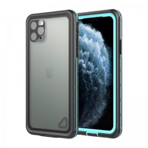 Migliore idroresistente iPhone 11 caso casi a prova di vita a basso costo per iphone 11 wterprova disco per iphone (blue) con copertura posteriore trasparente