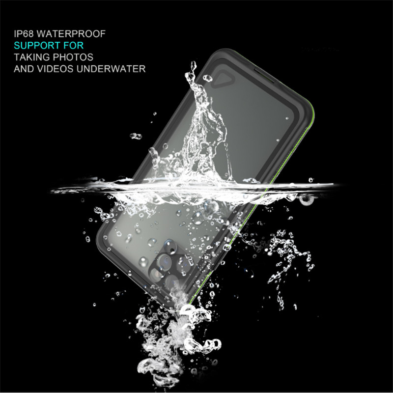 Migliore idroresistente iPhone 11 caso casi a prova di vita a basso costo per iphone 11 wterprova disco per iphone (blue) con copertura posteriore trasparente